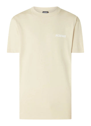 Jacquemus Le Logo T-Shirt Beige