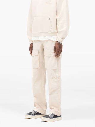Represent Front Pocket Cargo Trousers in Champagne