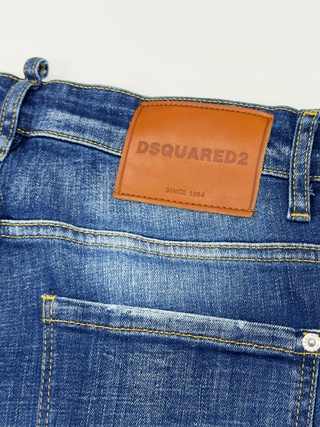 Dsquared2 Skater Skinny Jeans in Blue