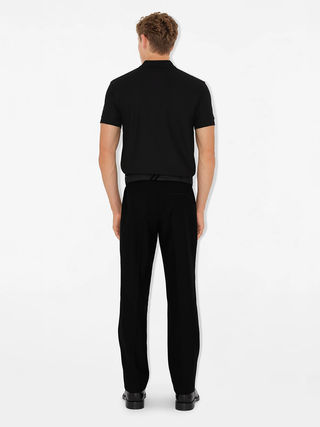 Burberry Eddie EKD Polo Shirt in Black