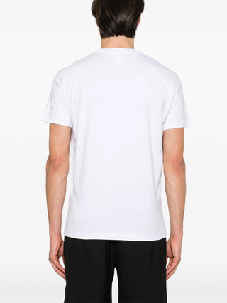 Dsquared2 Milano Flocked Logo T-Shirt in White