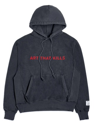 Gallery Dept ATK Reversible Logo Hoodie in Black