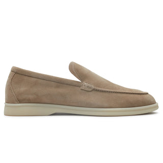 Loro Piana The Original Summer Walk Suede Beige Corda Loafers