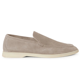 Loro Piana Summer Walk Suede Classic Beige Loafers