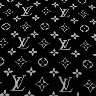 Louis Vuitton LV Monogram Oversized Black Hoodie