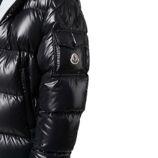 Moncler Ecrins Padded Down Black Jacket