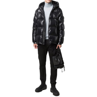 Moncler Ecrins Padded Down Black Jacket