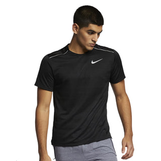 Nike Dri-FIT 1.0 Black Miler Running T Shirt