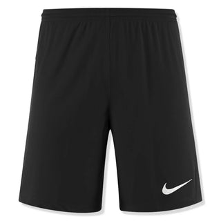 Nike Dri-FIT Park III Black White Shorts