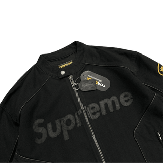Supreme Vanson Leathers Cordura Cotton Jacket Black