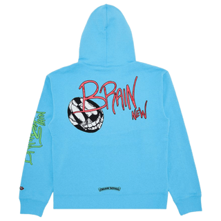 Chrome Hearts Matty Boy Brain Hoodie Blue