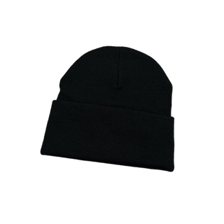 Chrome Hearts Logo Beanie Black White