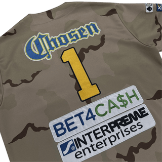 Supreme Chosen One Baseball Jersey Desert Camo