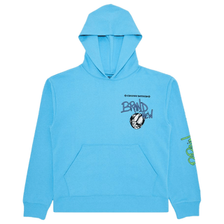 Chrome Hearts Matty Boy Brain Hoodie Blue