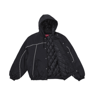 Supreme Studded Stadium Jacket Black