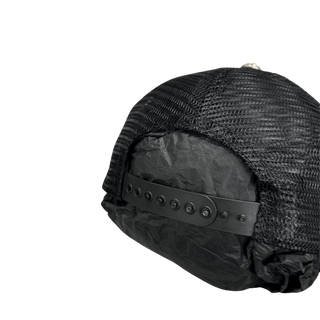 Chrome Hearts FUCK Hollywood Trucker Hat Black/White
