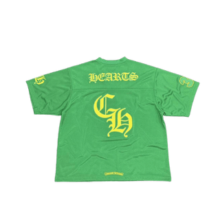 Chrome Hearts Men's Green and Yellow T-shirt