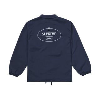 Supreme Crest Coaches Jacket Navy