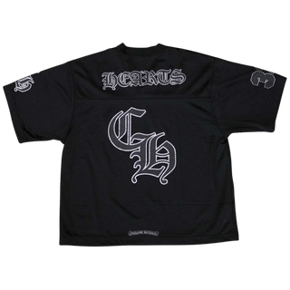 Chrome Hearts Mesh Stadium Football Jersey Black