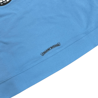 Chrome Hearts Matty Boy Brain New Logo Hoodie Blue