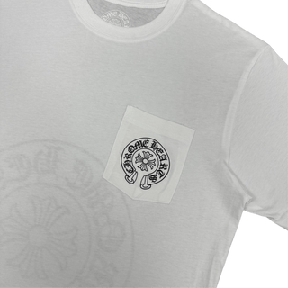 Chrome Hearts Hong Kong Exclusive Horseshoe Logo T-Shirt White