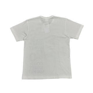Chrome Hearts DSM Dover Street Market 20th Anniversary XL Leather Cross Patch T-Shirt White