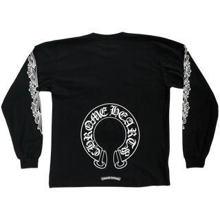 Chrome Hearts Horse Shoe L/S T-shirt Black