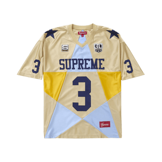 Supreme Star Football Jersey Gold