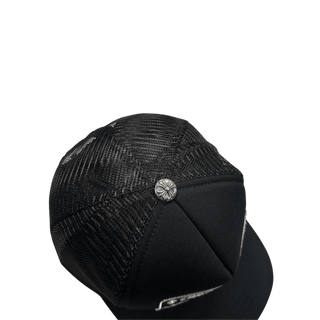 Chrome Hearts CH London Trucker Cap Black/White