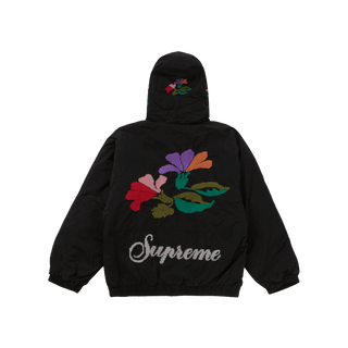 Supreme Needlepoint Hooded Jacket Black