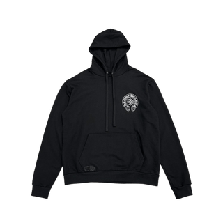Chrome Hearts Las Vegas Exclusive Horseshoe Logo Hoodie Black