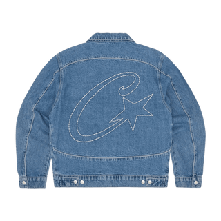 Corteiz C-Star Denim Trucker Jacket Blue