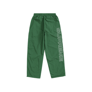 Supreme Spellout Embroidered Track Pant (FW24) Dark Green