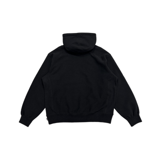 Supreme Embroidered Script Logo Hoodie Black