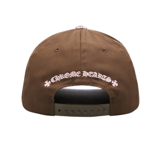 Chrome Hearts CH Baseball Hat Brown/Pink