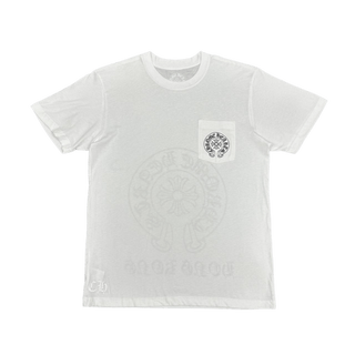 Chrome Hearts Hong Kong Exclusive Horseshoe Logo T-Shirt White