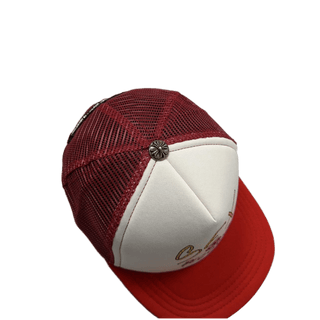 Chrome Hearts Matty Boy Sex Records Trucker Cap Red