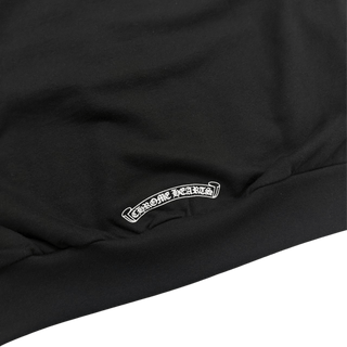 Chrome Hearts Vertical Logo Zip Up Hoodie