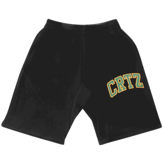 Corteiz Crtz Dropout Shorts Black/Green