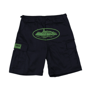 Corteiz Guerillaz Shorts Black/Green