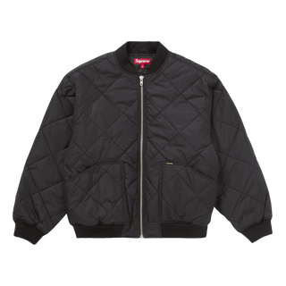 Supreme AOI Quilted Work Jacket Black
