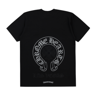 Chrome Hearts Las Vegas 20th Anniversary Horsehoe T-Shirt Black