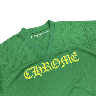 Chrome Hearts Men's Green and Yellow T-shirt