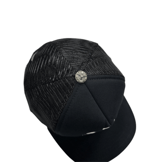 Chrome Hearts Cemetery Trucker Hat Black