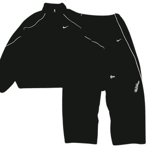 Supreme Nike Nylon Full Tracksuit Black