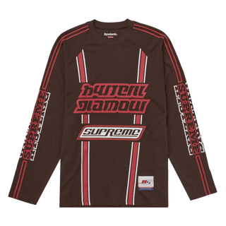 Supreme Hysteric Glamour Mesh L/S Top Brown