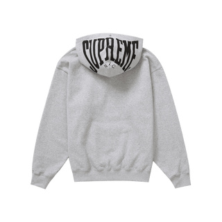 Supreme Warm Up Hooded Sweatshirt SS24 Heather Grey