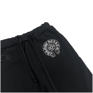 Chrome Hearts Horseshoe Logo Joggers Black