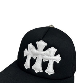 Chrome Hearts Cemetery Trucker Hat Black