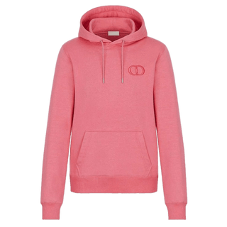 Dior CD Icon Hooded Sweatshirt Rose Pink
